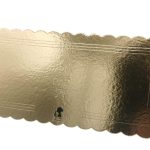 Basi oro/nero merlettato rettangolari personalizzate