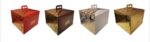 Scatola panettone Mosaico Gold