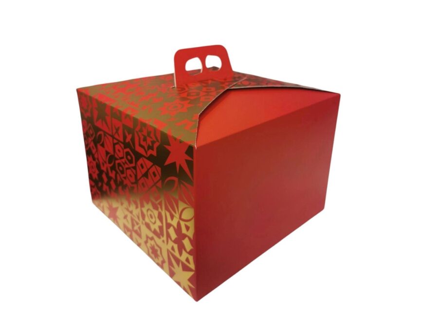 Scatola panettone Mosaico Gold - immagine 5