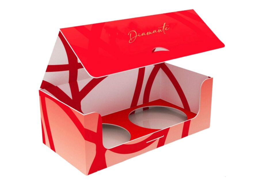 Scatole panettone panettone Diamante personalizzate - immagine 4