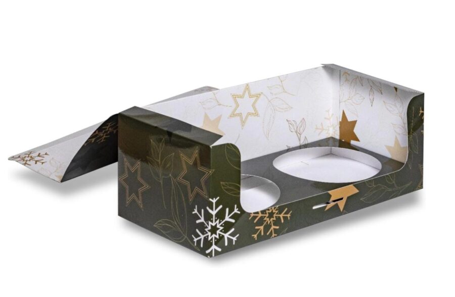 Scatole panettone panettone Diamante personalizzate - immagine 3